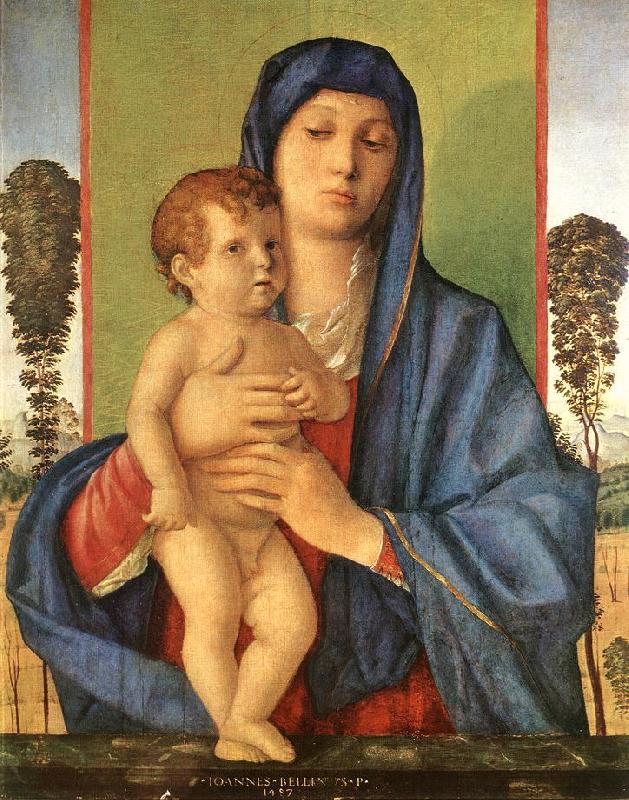 BELLINI, Giovanni Madonna degli Alberetti  25 France oil painting art